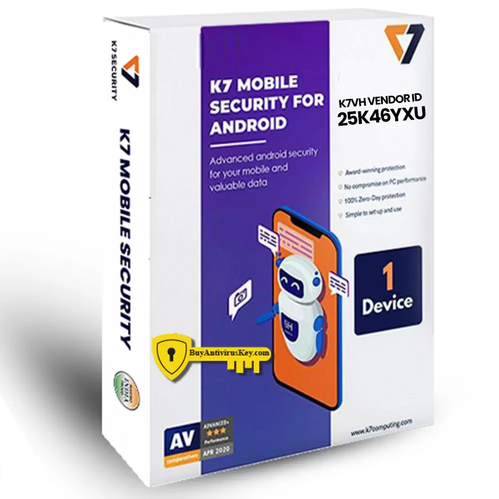 K7 Mobile Security - Android 1 User 1 Year.