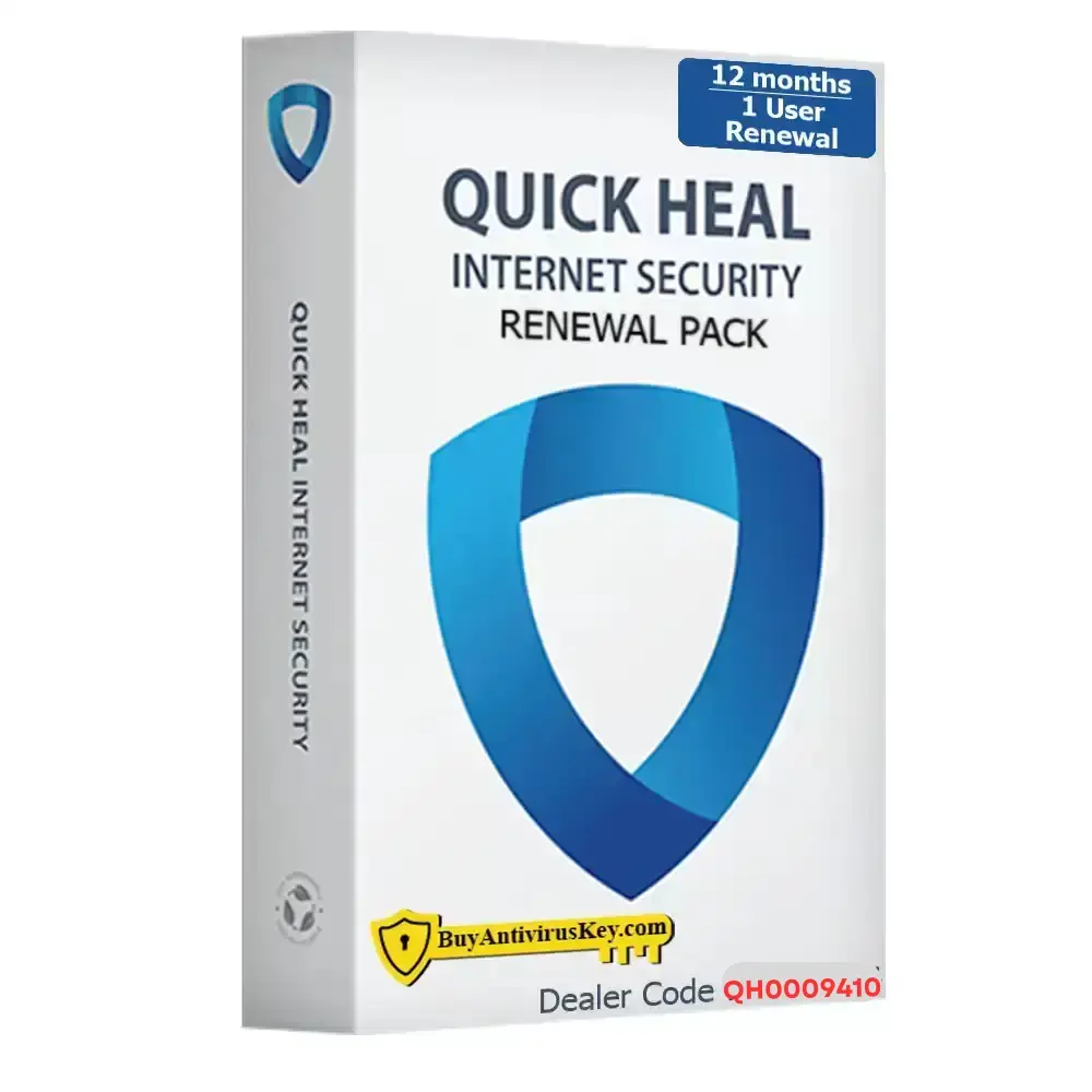 Renew Quick Heal Internet Security 1 User - 1 Year