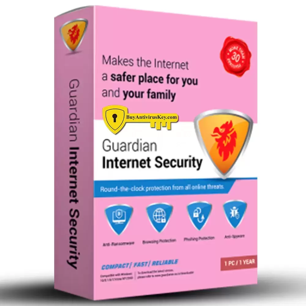 Renew Guardian Internet Security 1 User - 1 Year